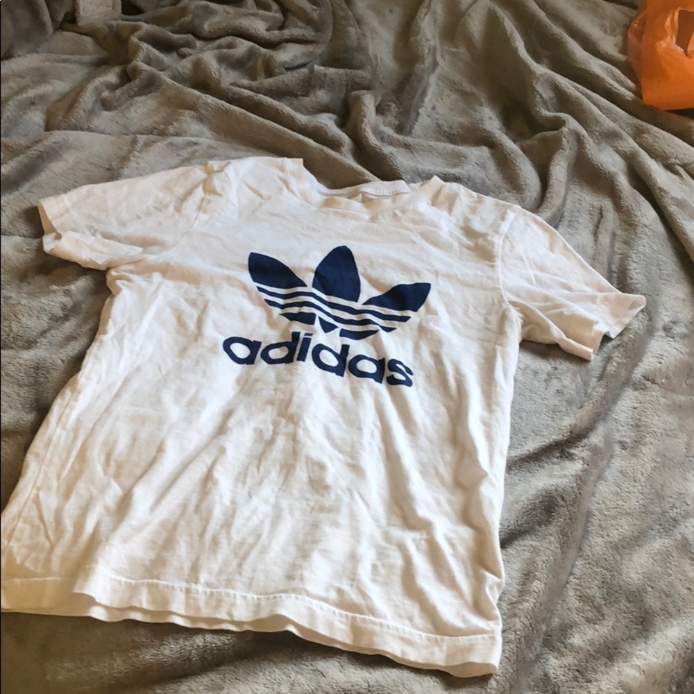 WHITE ADIDAS T-SHIRT - Picture 2 of 3